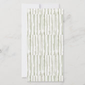 Niedlicher Chomp-Alligator im Sumpf jedes Lebensal Dankeskarte (Rückseite)