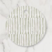 Niedlicher Chomp-Alligator im Sumpf jedes Lebensal Geschenkanhänger (Rückseite)