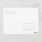 Niedlicher Chomp-Alligator im Sumpf jedes Lebensal Postkarte (Rückseite)