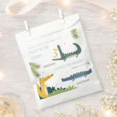Niedlicher Chomp-Alligator Sumpf jedes Alters Kind Geschenktütchen (Ausgeschnitten)