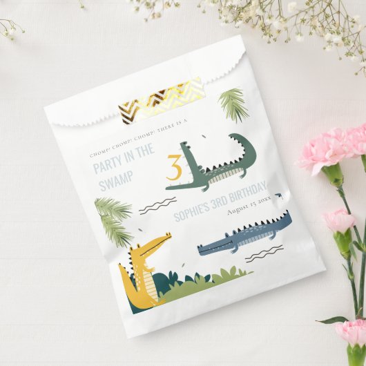 Niedlicher Chomp-Alligator Sumpf jedes Alters Kind Geschenktütchen (Versiegelt)