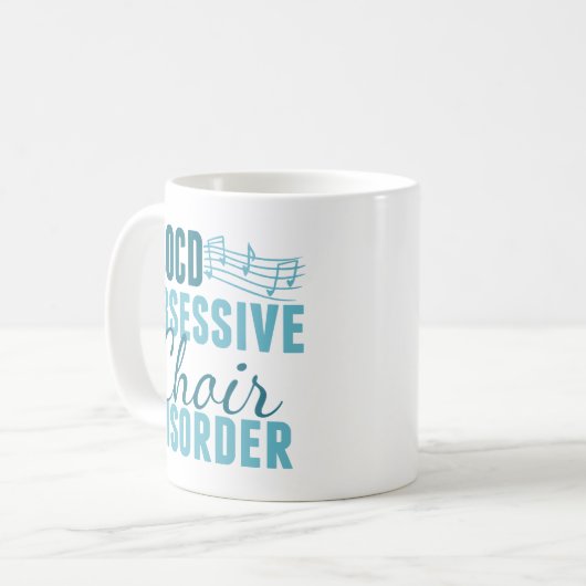 Niedlicher Chor Kaffeetasse (Vorderseite Links)