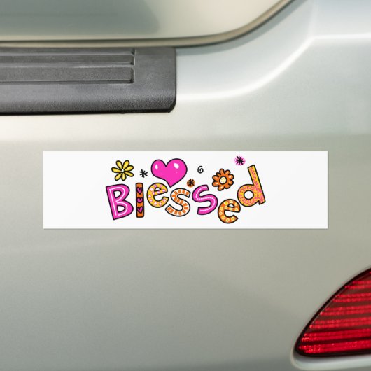 Niedlicher christlicher gesegneter autoaufkleber (Auf Auto)