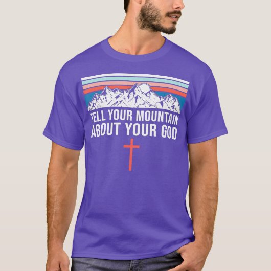 Niedlicher Christlicher Glaubenssatz Erzählen Sie  T-Shirt (Vorderseite)