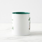 Niedlicher Christlicher Gnome St. Patrick's Day Gr Tasse (Zentrum)