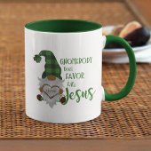 Niedlicher Christlicher Gnome St. Patrick's Day Gr Tasse