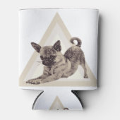Niedlicher Chug Hund Dosenkühler (Vorderseite)