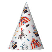 Niedlicher Circus-Kindergeburtstag Partyhütchen (Links)