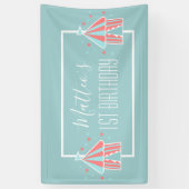 Niedlicher Circus Zent  Banner (Vertikal)