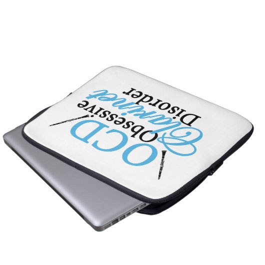 Niedlicher Clarinet Laptopschutzhülle (Vorne Knopf)