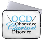 Niedlicher Clarinet Laptopschutzhülle (Vorderseite)