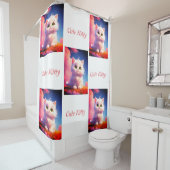 Niedlicher Cloud-Duschvorhang Duschvorhang (Beispiel)