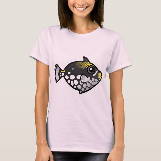 Niedlicher Clown-Triggerfish T-Shirt (Vorderseite)
