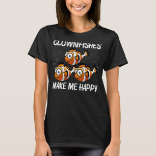 Niedlicher Clownfisch für Männer Anemonefische T-Shirt