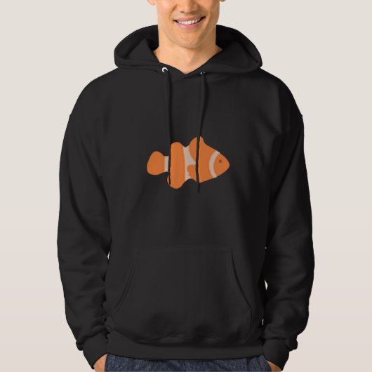 Niedlicher Clownfisch Hoodie (Vorderseite)