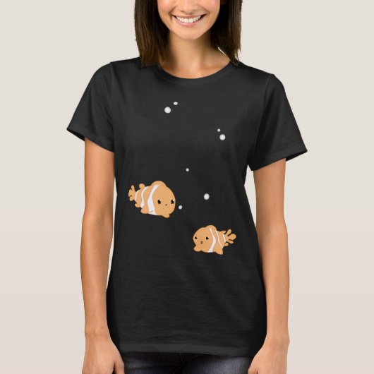 Niedlicher Clownfisch T-Shirt (Vorderseite)