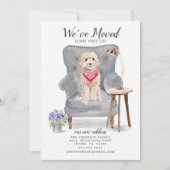 Niedlicher Cockapoo-Hund Wir haben uns bewegende A Ankündigung (Vorderseite)