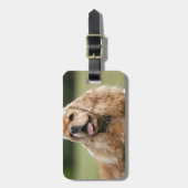 Niedlicher Cockerspaniel Gepäckanhänger (Vorderseite vertikal)