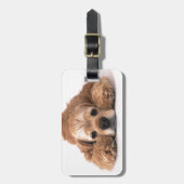 Niedlicher Cockerspaniel Gepäckanhänger (Vorderseite vertikal)