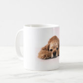 Niedlicher Cockerspaniel Kaffeetasse (Vorderseite Links)