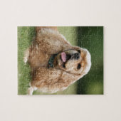 Niedlicher Cockerspaniel Puzzle (Horizontal)
