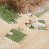 Niedlicher Cockerspaniel Puzzle (Seite)