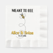 Niedlicher Cocktail an der Rezeption Serviette (Vorderseite)