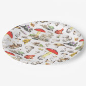 Niedlicher Cocktailparcours Pappteller (Schrägansicht)