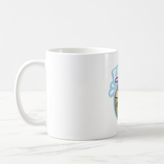 Niedlicher Coconut-Regenschirm Kaffeetasse (Links)