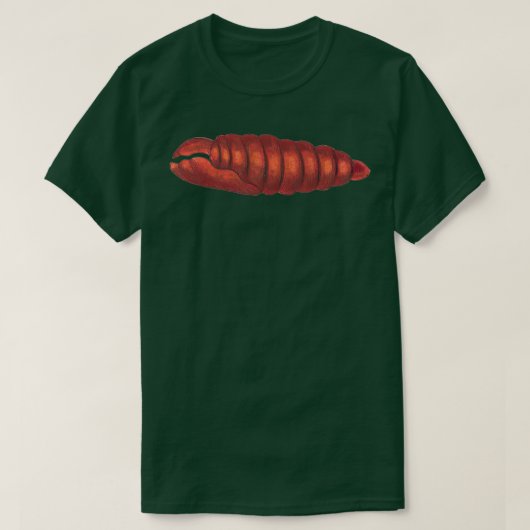 Niedlicher Cocoon-Hornwurm-Puppe Wasserfarben-Desi T-Shirt (Design vorne)