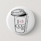 Niedlicher Coffe Typ-Knopf Button (Vorderseite)