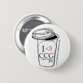 Niedlicher Coffe Typ-Knopf Button (Vorne & Hinten)
