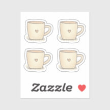 Niedlicher Coffee-Cup mit Herz