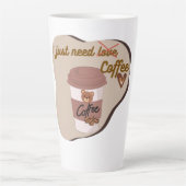 Niedlicher Coffee Lover Beer Cup - Funny Quote Des Milchtasse (Vorderseite)
