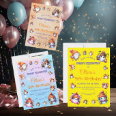 Niedlicher Coffee Lover Ghost Einladung für Kinder