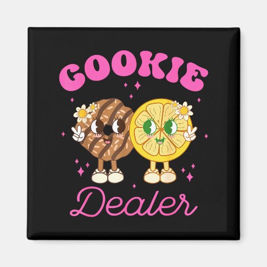Niedlicher Cookie-Händler Cookie-Saison Scout-Cook Magnet (Vorne)