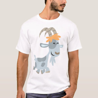 Niedlicher Cooler Cartoon Ziege Kinder T - Shirt