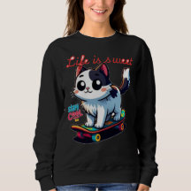 Niedlicher Cooler Cat T - Shirt