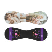 Niedlicher Cooler Moderner Bester Vater je Foto Va Baseball (Paneele)