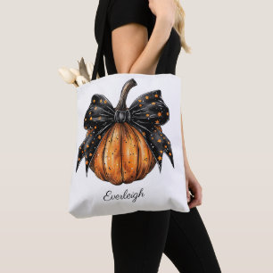 Niedlicher Coquette Trick oder Treat Pumpkin Girl Tasche