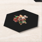 Niedlicher Corgi Classic T - Shirt Untersetzer (angewinkelt)