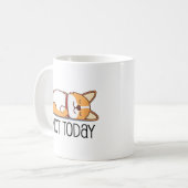 Niedlicher Corgi Geschenk Funny Dog Lover nicht he Kaffeetasse (Vorderseite Links)