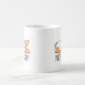 Niedlicher Corgi Geschenk Funny Dog Lover nicht he Kaffeetasse (Mittel)