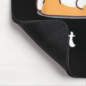 Niedlicher Corgi Geschenk Funny Dog Lover nicht he Mousepad (Ecke)