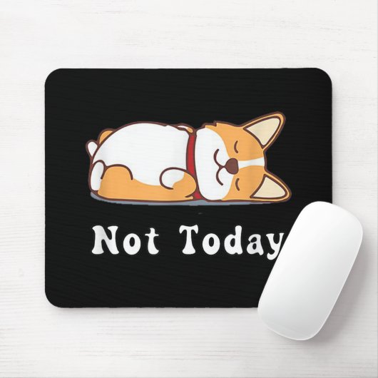 Niedlicher Corgi Geschenk Funny Dog Lover nicht he Mousepad (Mit Mouse)