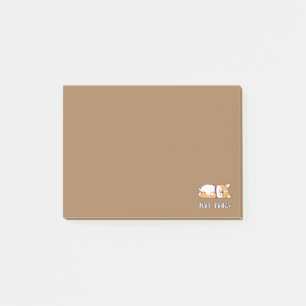 Niedlicher Corgi Geschenk Funny Dog Lover nicht he Post-it Klebezettel