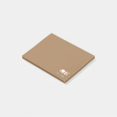 Niedlicher Corgi Geschenk Funny Dog Lover nicht he Post-it Klebezettel (angewinkelt)