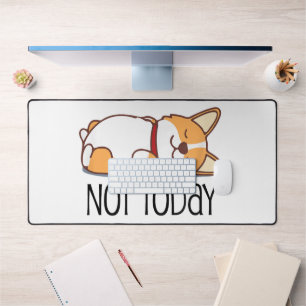 Niedlicher Corgi Geschenk Funny Dog Lover nicht he Schreibtischunterlage