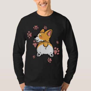 Niedlicher Corgi Hintern - Dog Lover Geschenk T-Shirt