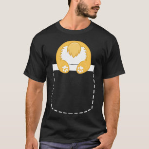 Niedlicher Corgi-Hintern in Pocket Corgi Novelty T-Shirt